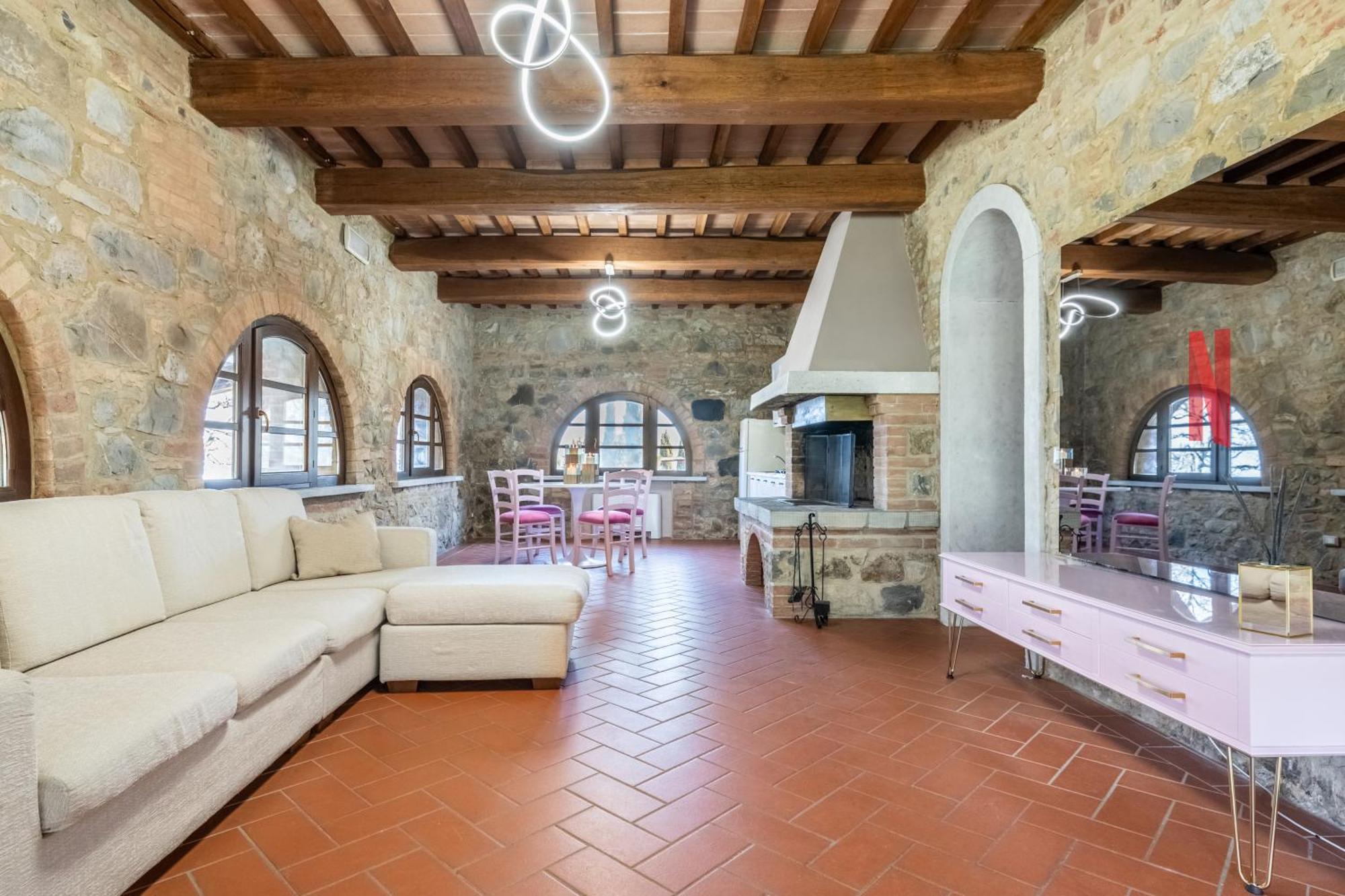 Villa Le Polle Di Meletro Chianni Exterior photo