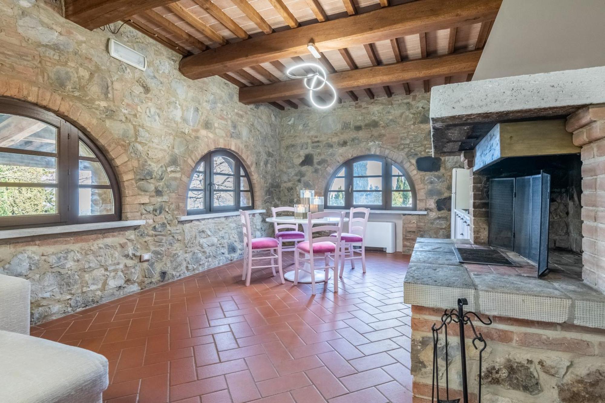Villa Le Polle Di Meletro Chianni Exterior photo