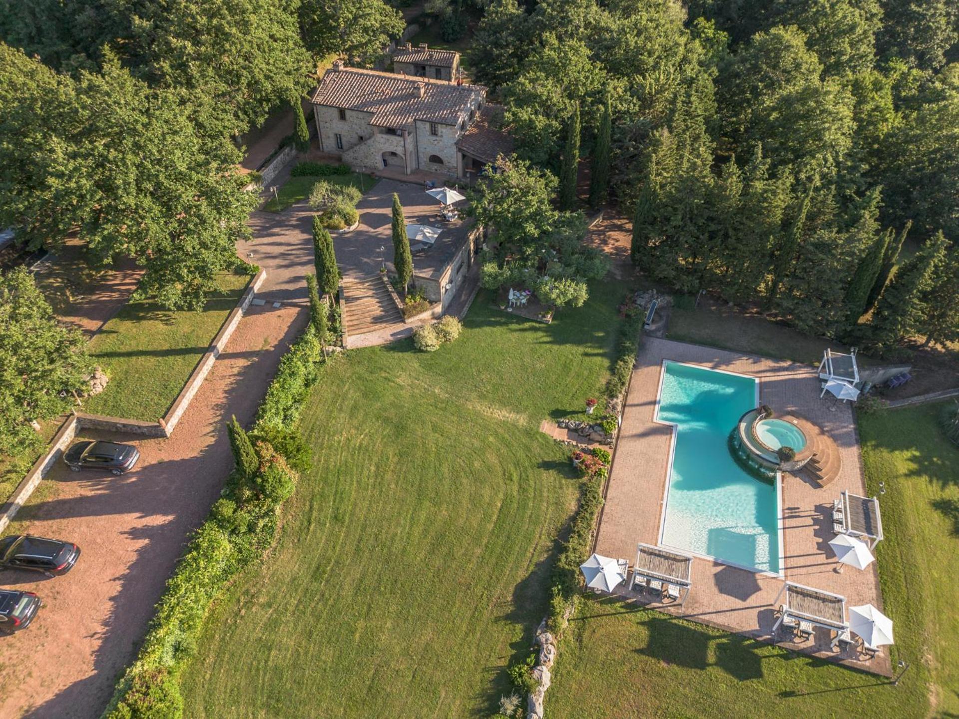 Villa Le Polle Di Meletro Chianni Exterior photo